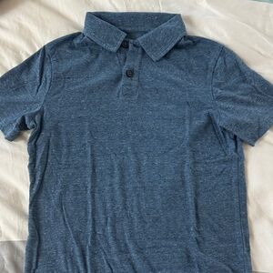 Kids Short-Sleeve Polo Shirt - blue